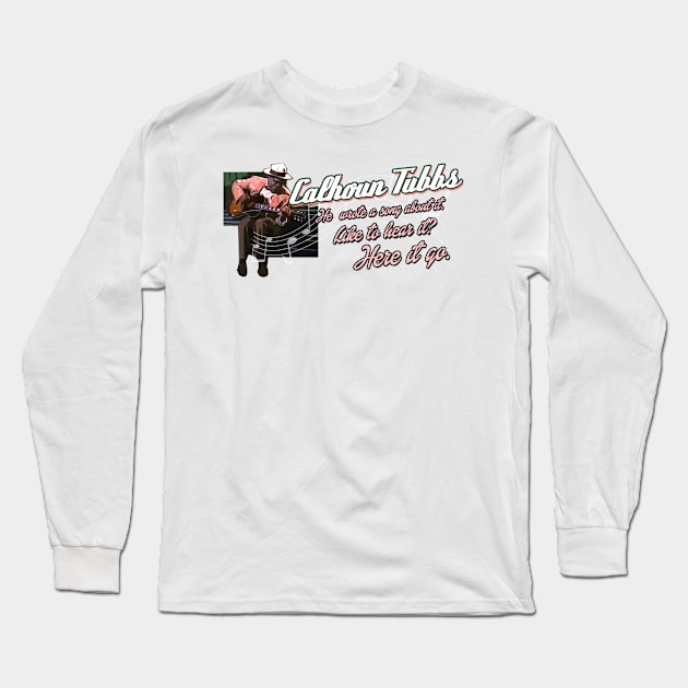 Calhoun Tubbs from IN LIVING COLOR Long Sleeve T-Shirt by hauntedjack